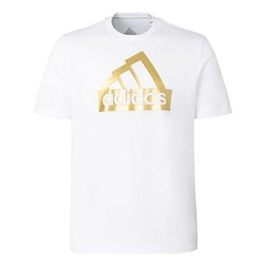 

Футболка adidas Sportswear Future Icons Metallic T-shirt 'White Gold', белый