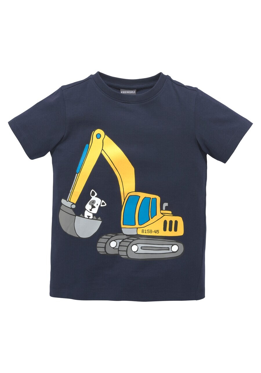 

Футболка Kidsworld, темно-синий