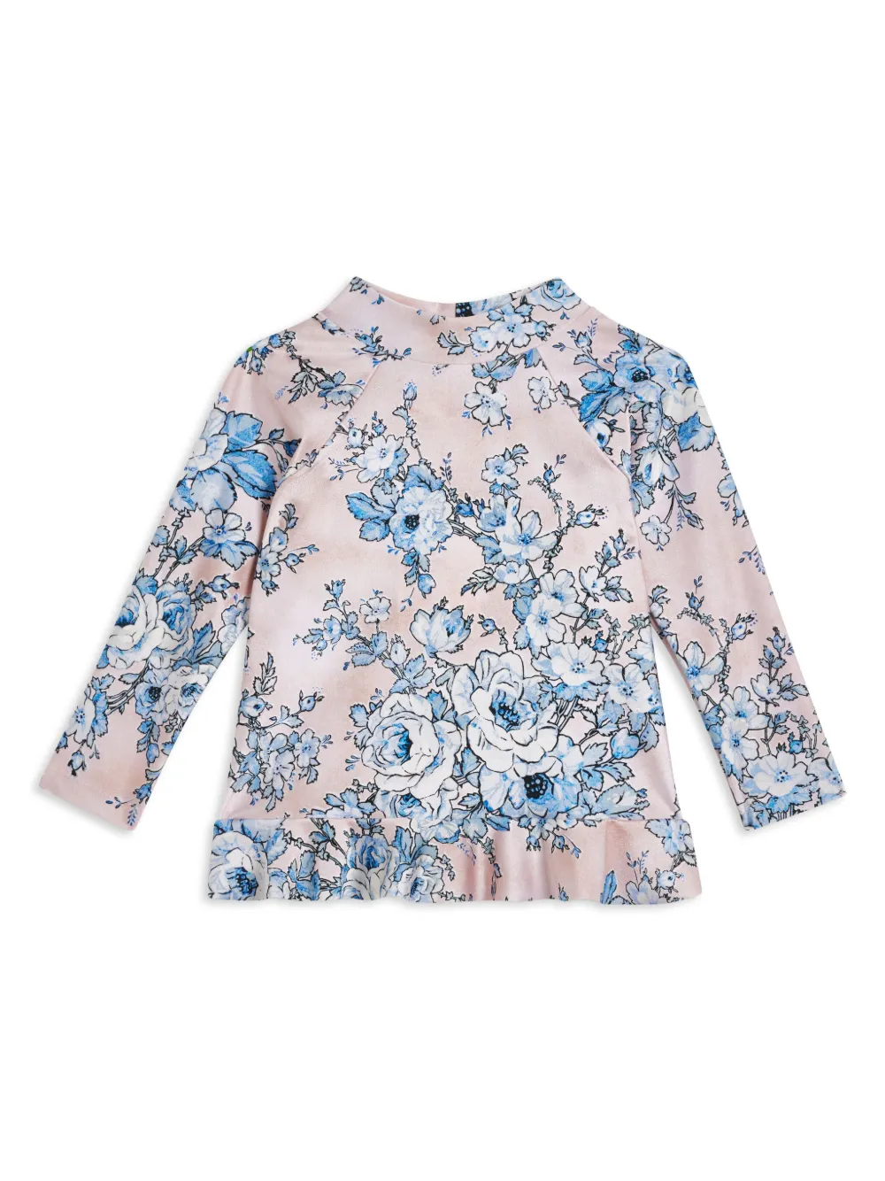 

Рашгард Halliday Frill ZIMMERMANN Kids, розовый