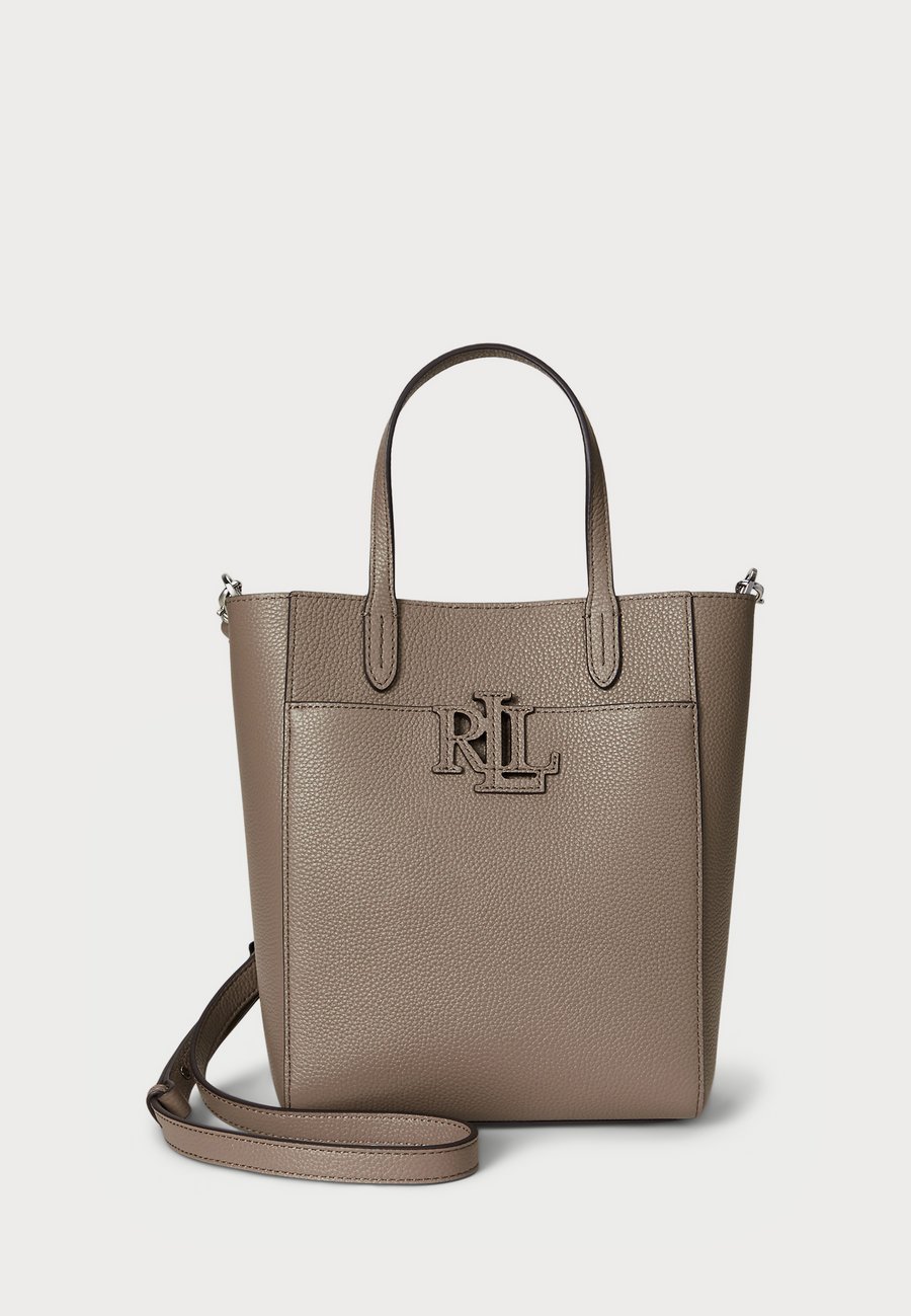 

Сумка Lauren Ralph Lauren PEBBLED LEATHER SMALL CAMERYN TOTE BAG, Taupe Brown/Light Brown