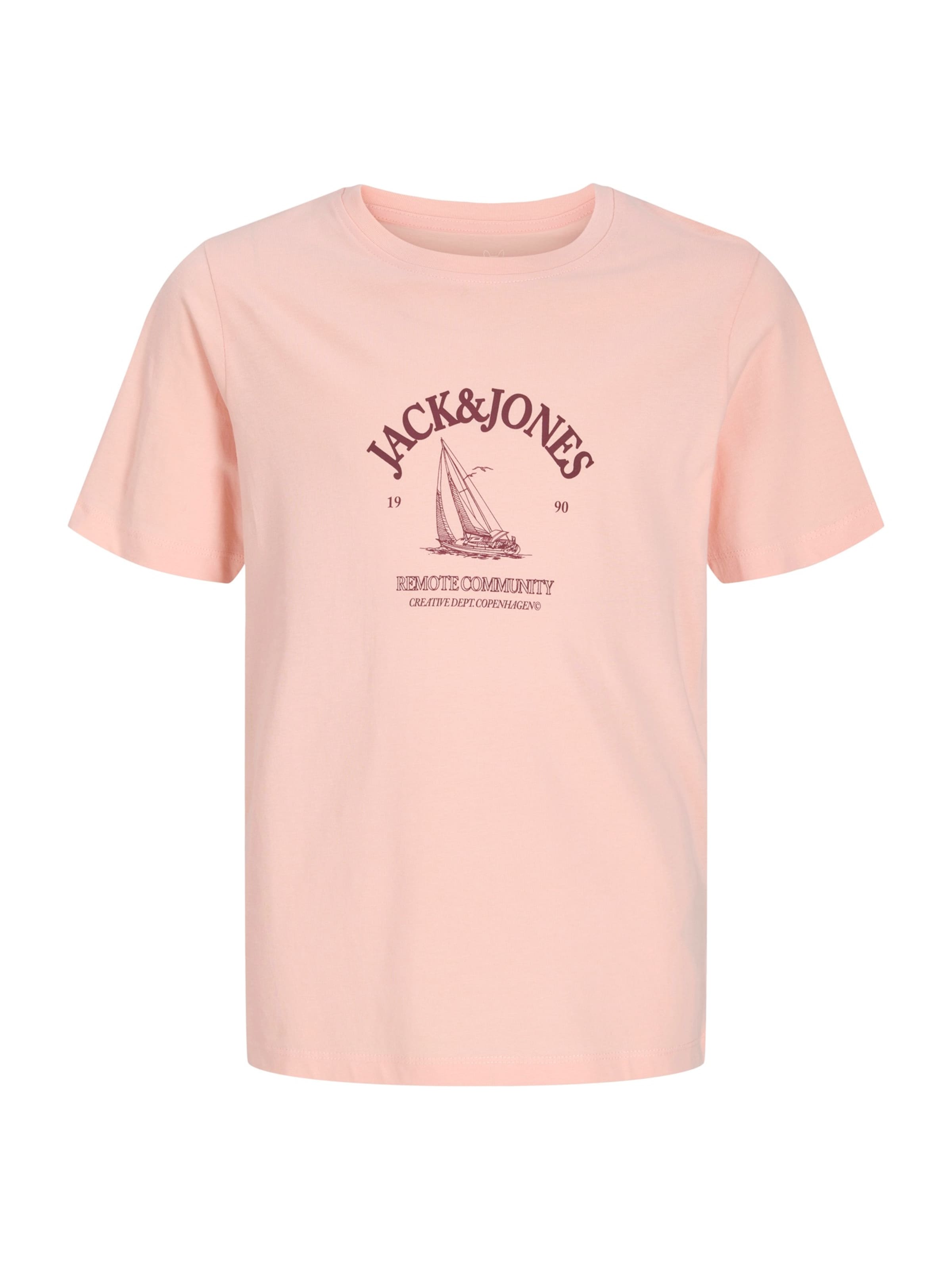 

Jack & Jones Junior Футболка 'JORNANTUCKET' в персиковом цвете