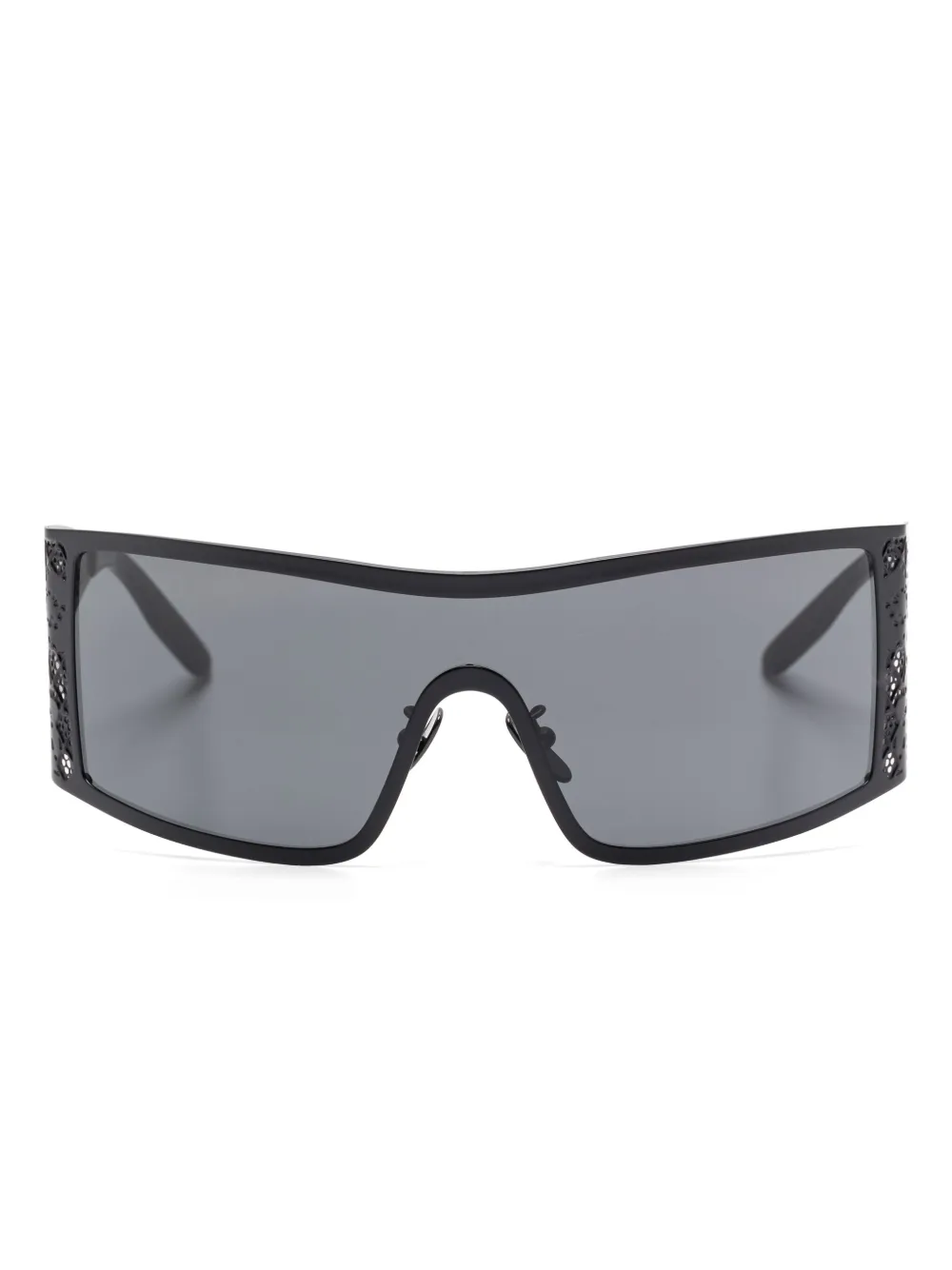 

Солнцезащитные очки в оправе Shield Dolce & Gabbana Eyewear, черный