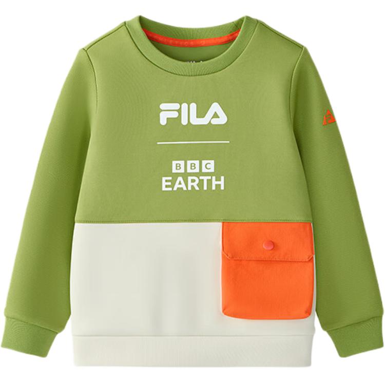 

Свитшот Mustard Powder для детей 3-7 лет FILA KIDS, Mustard Powder