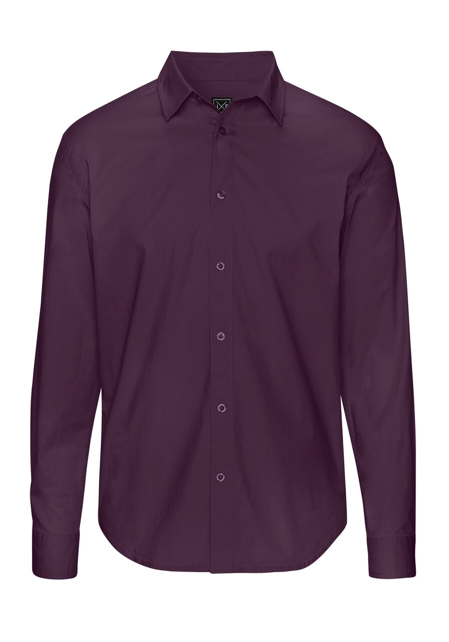 

Рубашка на пуговицах классического кроя JOHN DEVIN, Blackberry