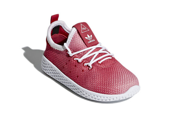 Кроссовки (TD) Adidas Pharrell Williams x Tennis Hu Shoes 'Scarlet', алый — фото 2