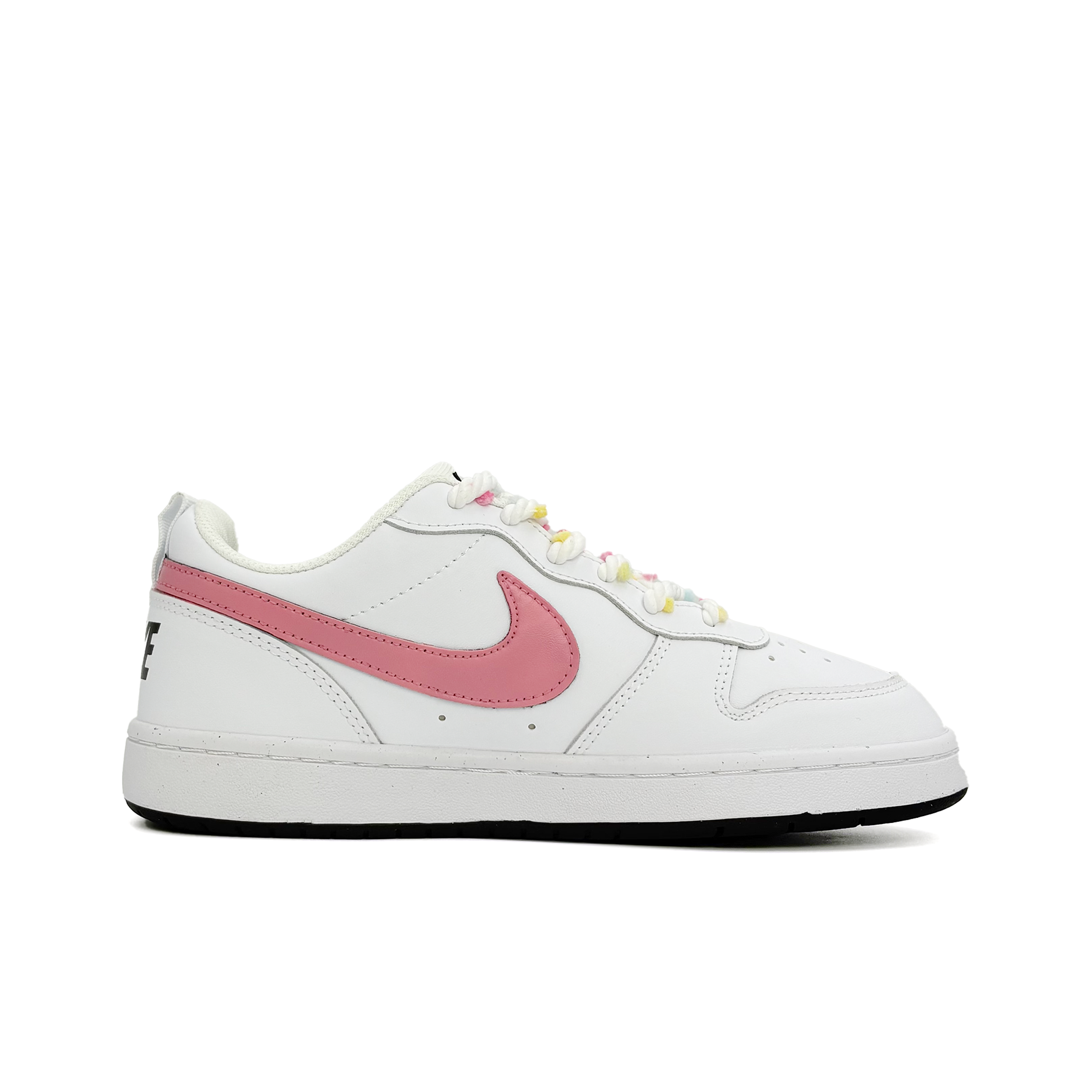 Nike Кроссовки для скейтбординга Court Borough Pink Butterfly Low top Kids' Pink для подростков — фото 3