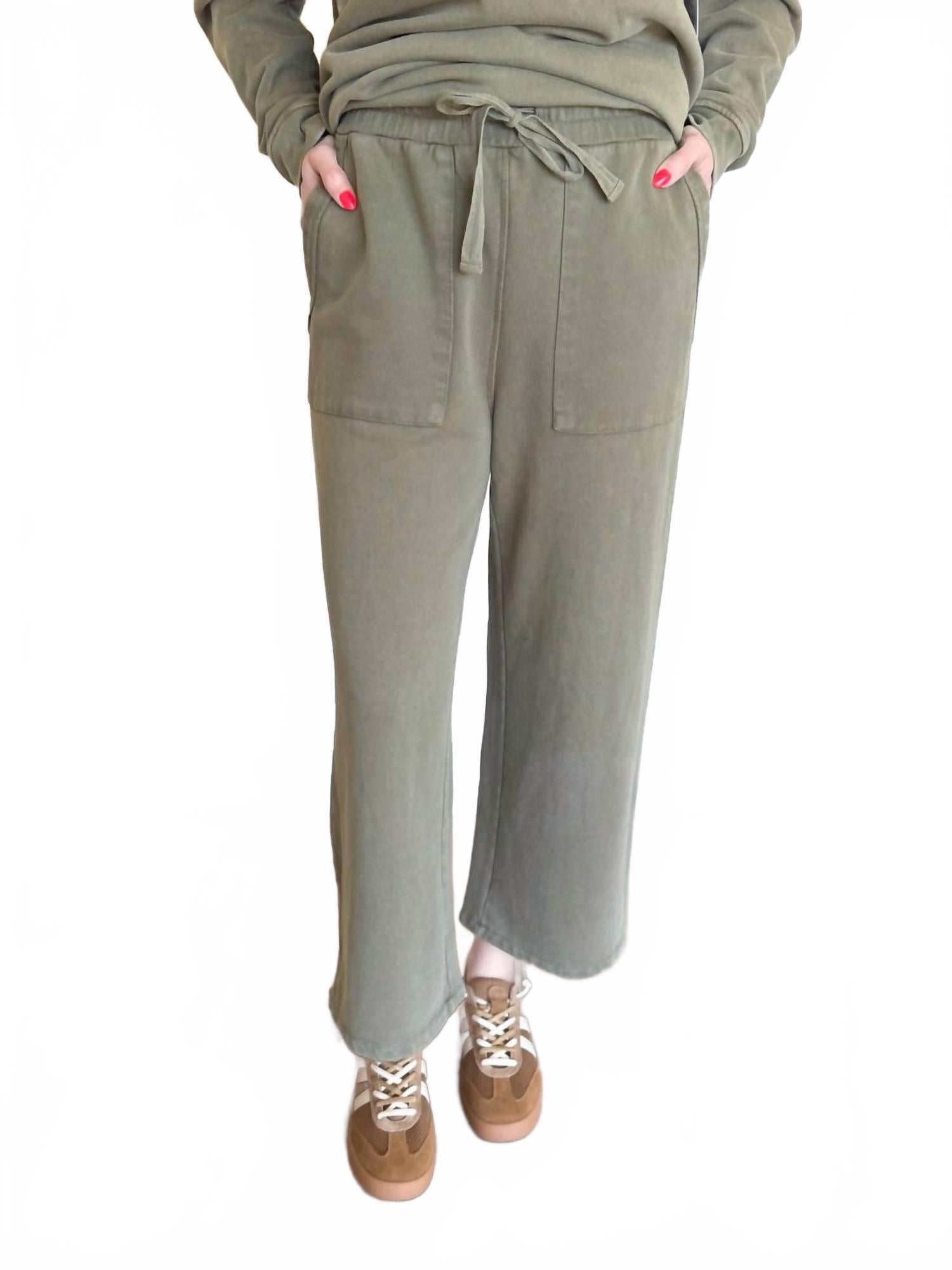 

Брюки Bexley Molina в пыльно-оливковом цвете Thread & Supply