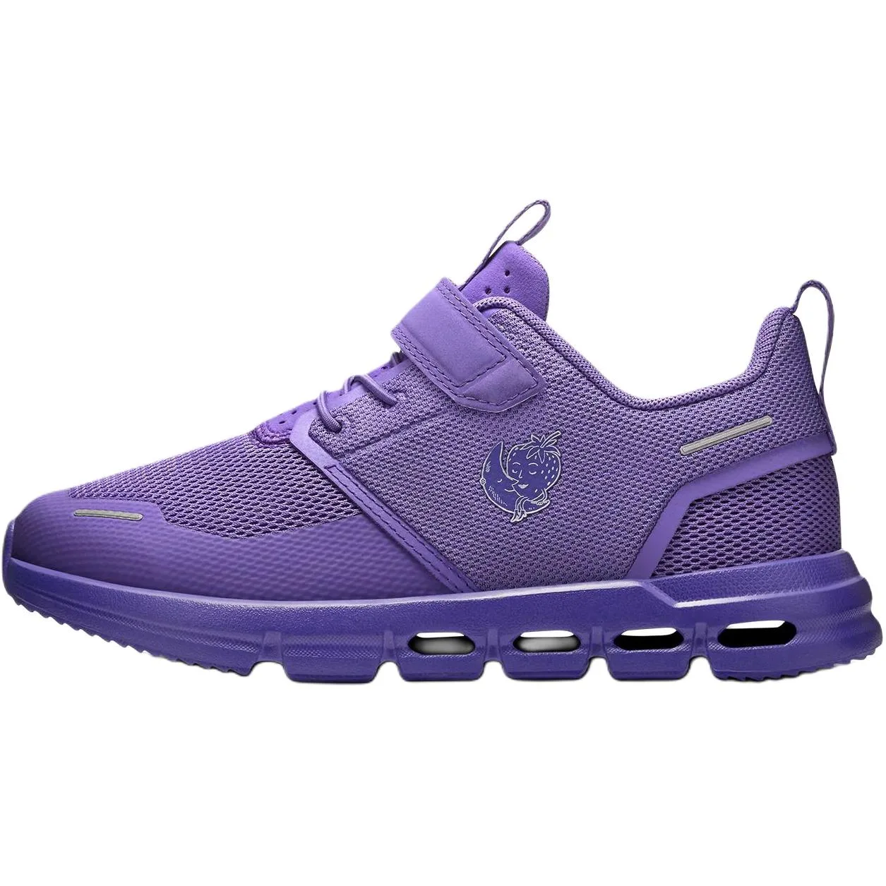 On Беговые кроссовки Sky High Farm Goods Cloud Play Low top фиолетовые детские