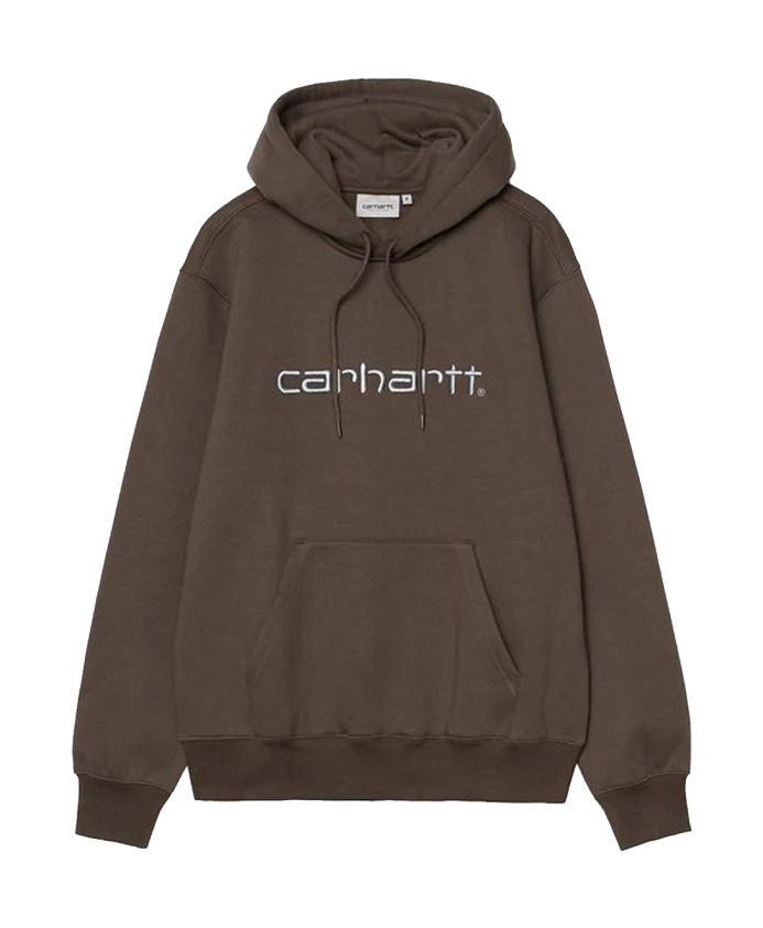

Толстовка с капюшоном Carhartt Wip, коричневый