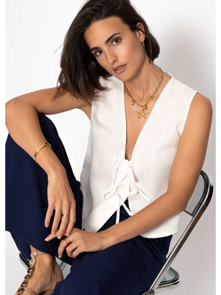 

Топ SASSYCLASSY, белый