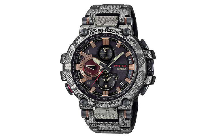 

CASIO Часы Men MT-G Series Silver Watch, Gray Dial