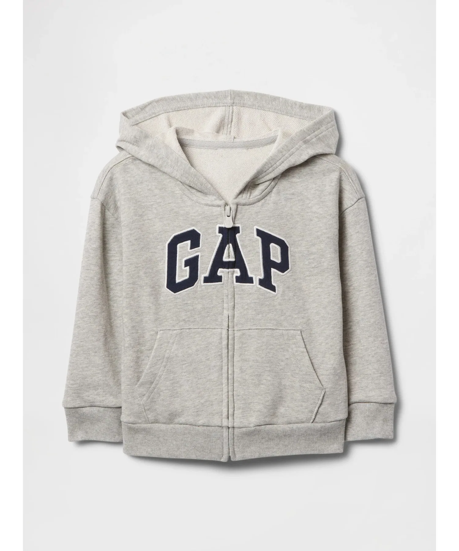 Свободная толстовка babyGap с логотипом GAP на молнии