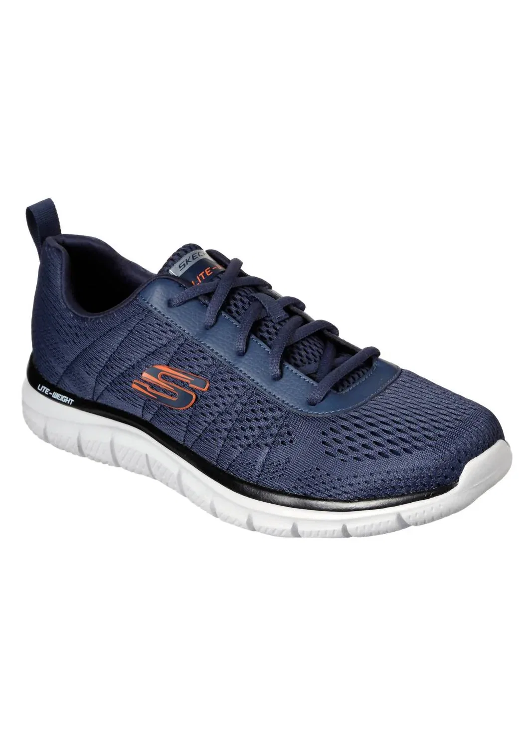 Skechers Мужские спортивные кроссовки Track Moulton темно-синего цвета