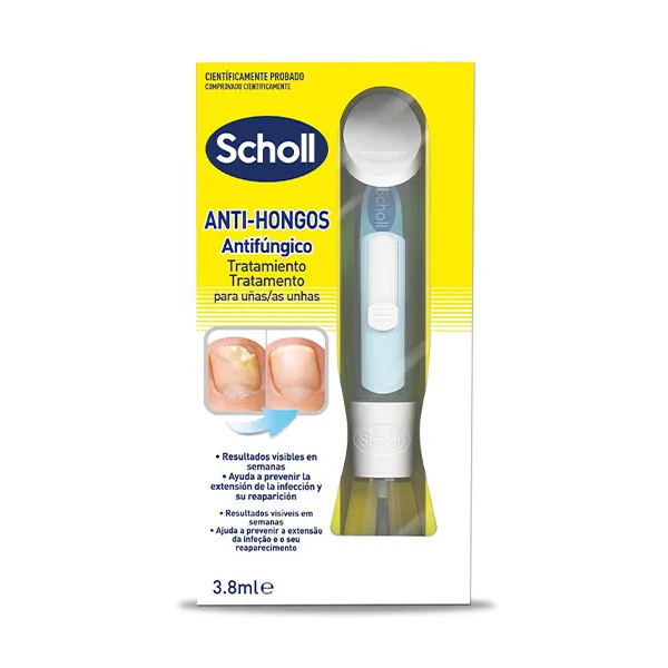 

Лечение ногтей Tratamiento Anti-Hongos Scholl, 8 ml