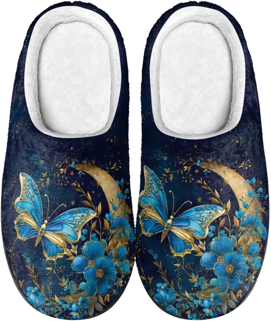 

Женские тапочки DISNIMO для дома и улицы, мягкие и удобные домашние обувь для спальни, 0 Art Butterfly