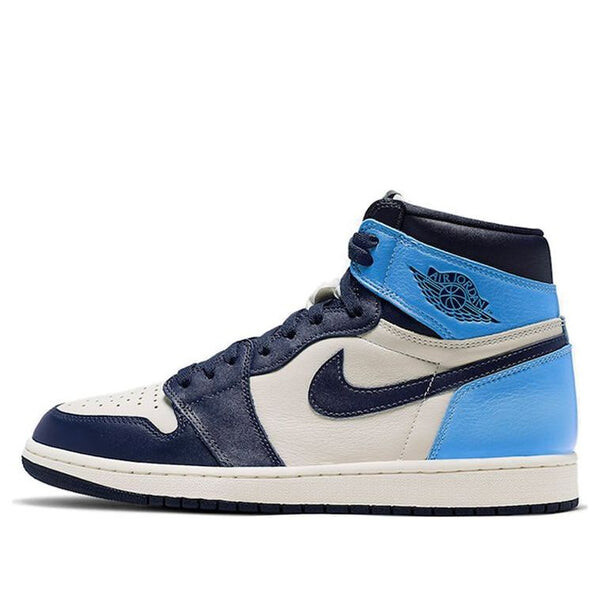

Кроссовки 1 retro high og 'obsidian' Air Jordan, мультиколор, Черный, Кроссовки 1 retro high og 'obsidian' Air Jordan, мультиколор