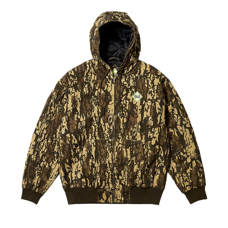 

Куртка Palace Hardware Hooded Workwear 'Camo', разноцветный