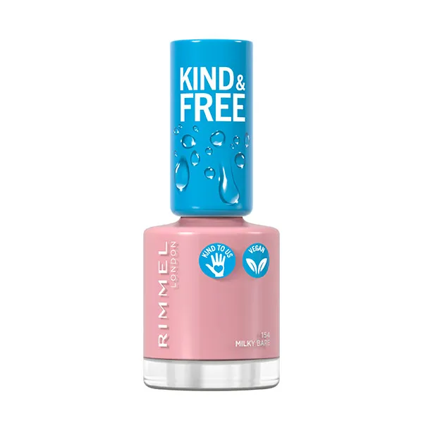 

Лак для ногтей Kind & Free Laca De Uñas Rimmel London, цвет milky bare