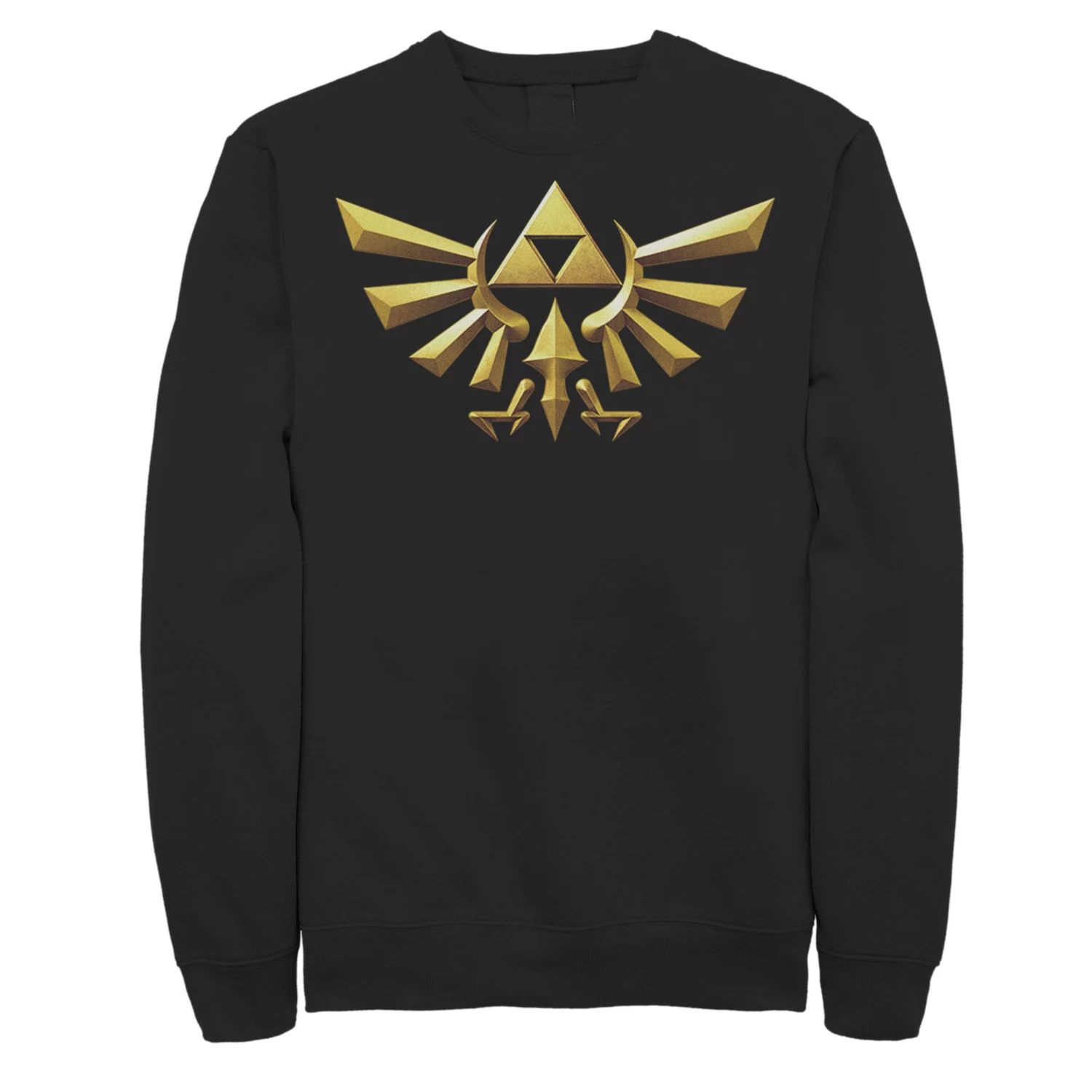 

Мужская толстовка с золотистым трифорсом Nintendo Zelda Hyrule Crest Iconic Licensed Character, Желтый, Мужская толстовка с золотистым трифорсом Nintendo Zelda Hyrule Crest Iconic Licensed Character