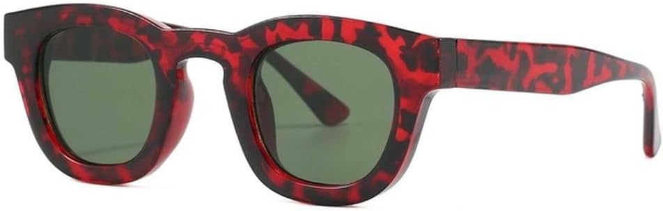 

Ретро круглые солнцезащитные очки для мужчин и женщин, модные винтажные очки для вождения, для путешествий на открытом воздухе, с защитой от УФ-излучения UV400 TVTBBVV, Leopard