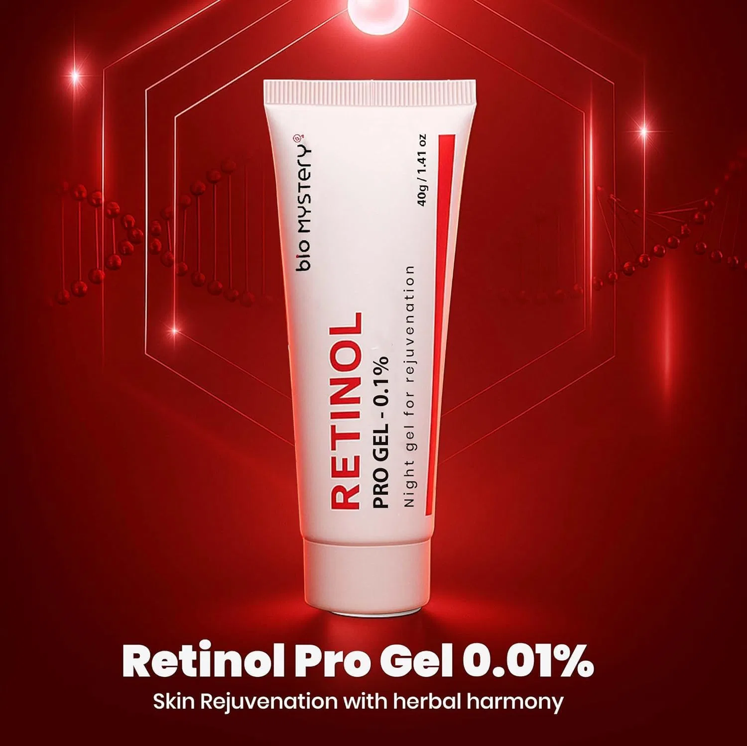 Гель для умывания Bio Mystery — Гель для лица Retinol Pro Gel, 35 г — фото 4