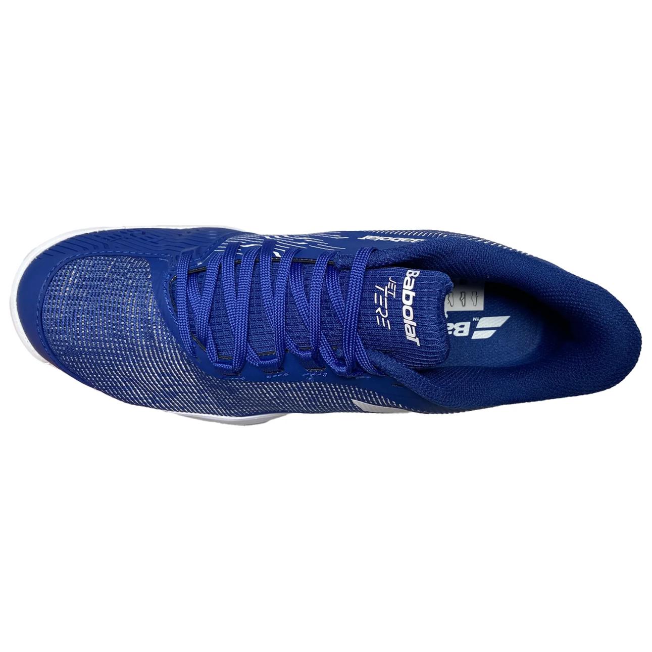 Babolat Дышащие мужские теннисные туфли низкие голубые, цвет Blue — фото 3