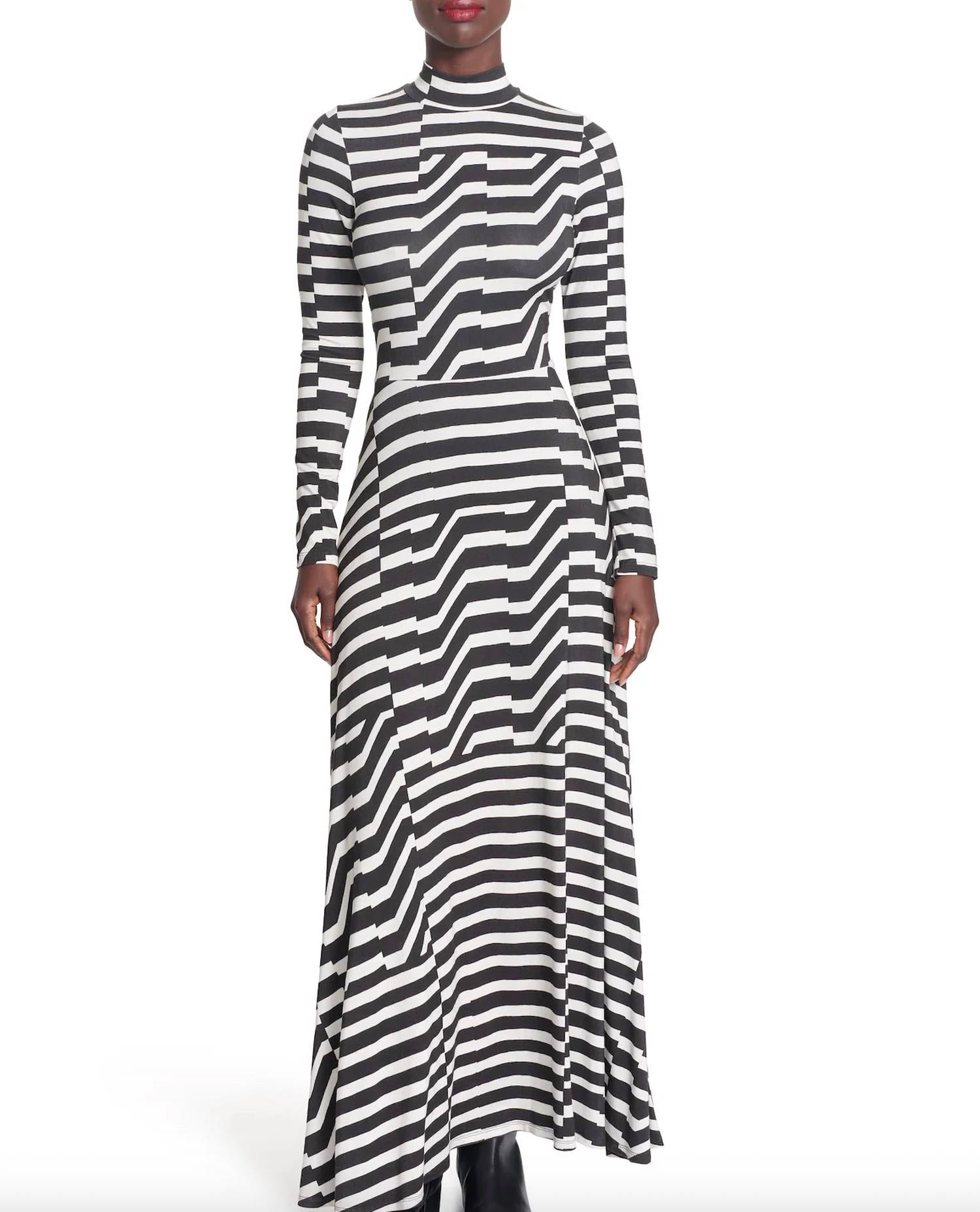 

Платье Мэдисон в цвете Blk/wht COREY LYNN CALTER, чёрный/белый