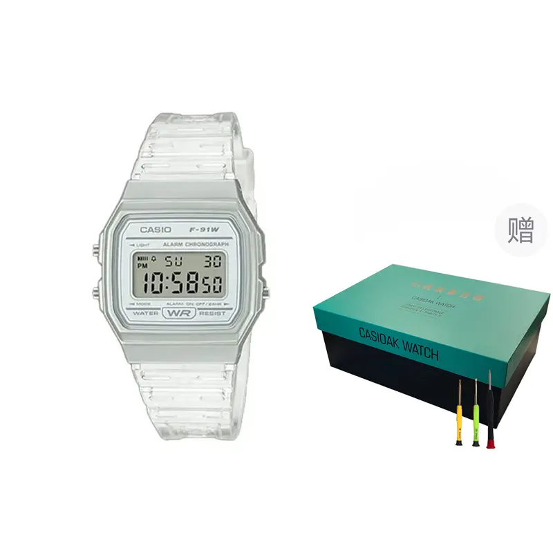 

CASIO Часы Retrofit Series Quartz Movement Resin Strap Watch Women's Watch White Dial