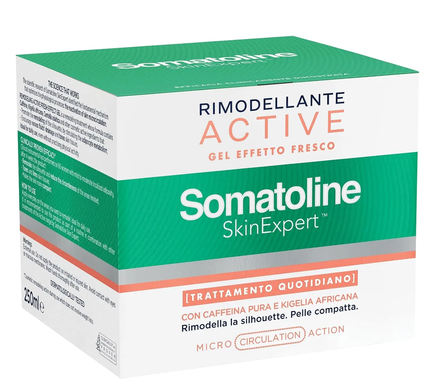 Моделирующий гель для ног «Active Gel Fresh Effect» 250 мл от Somatoline SkinExpert Somatoline Skinexpert — фото 2