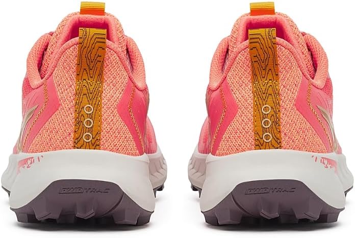 Мужские кроссовки для трейлового бега Saucony Peregrine 15, Coral/Salmon — фото 4