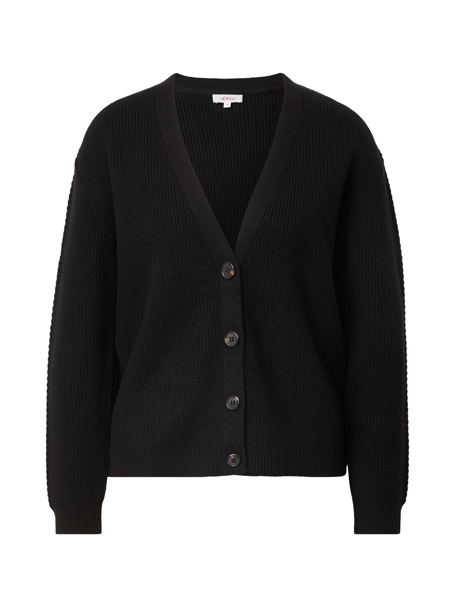 

Вязаный кардиган s.Oliver, Black