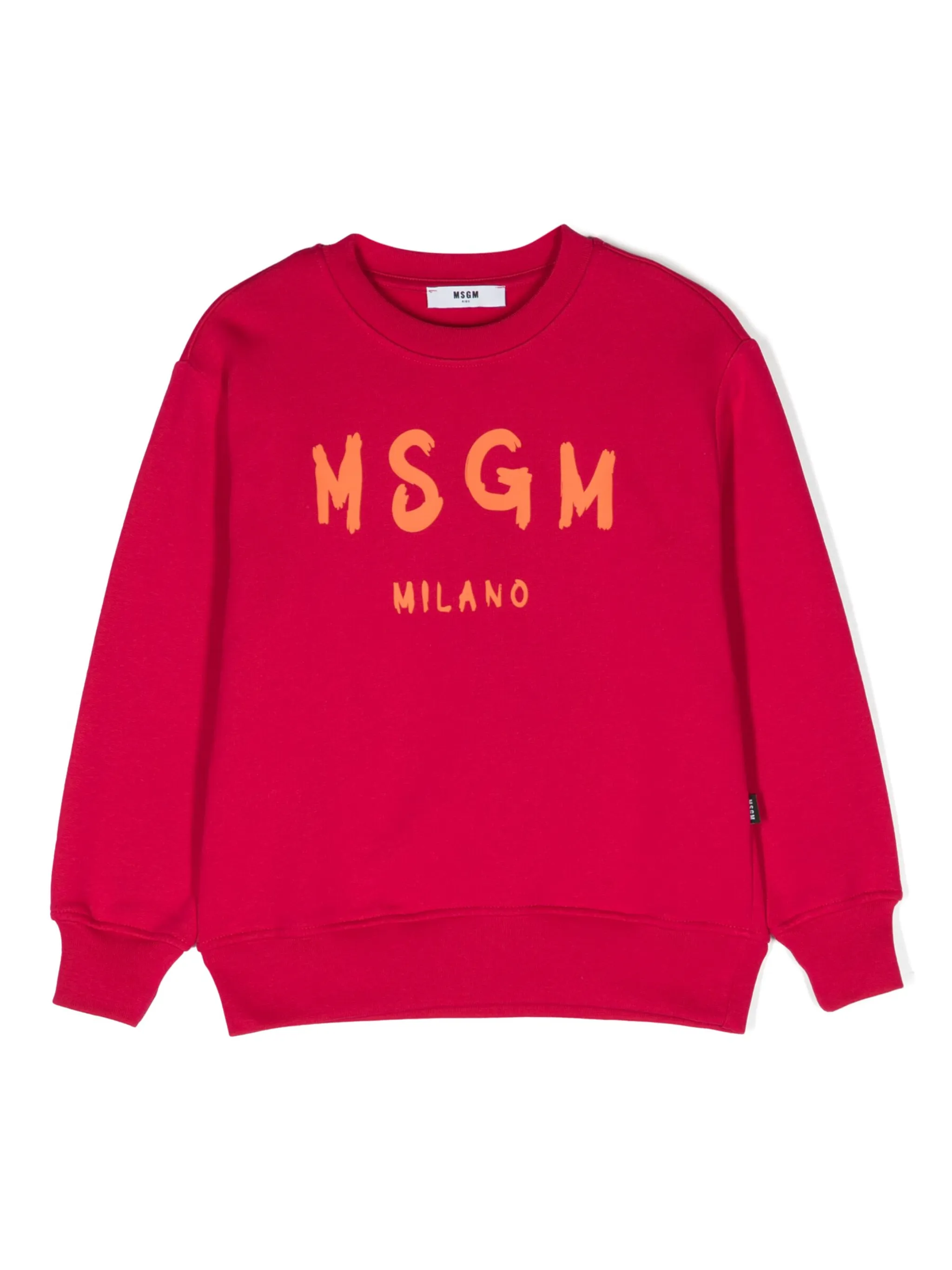 

Толстовка с логотипом Msgm Kids, розовый