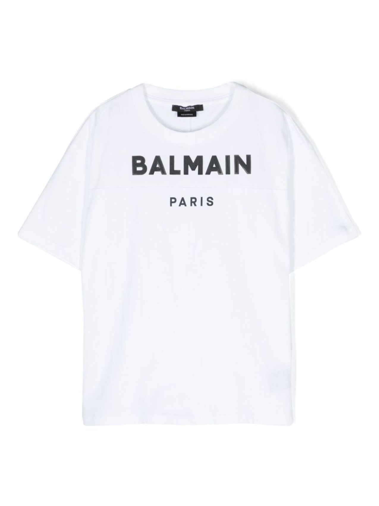 

Balmain Kids футболка с логотипом, белый