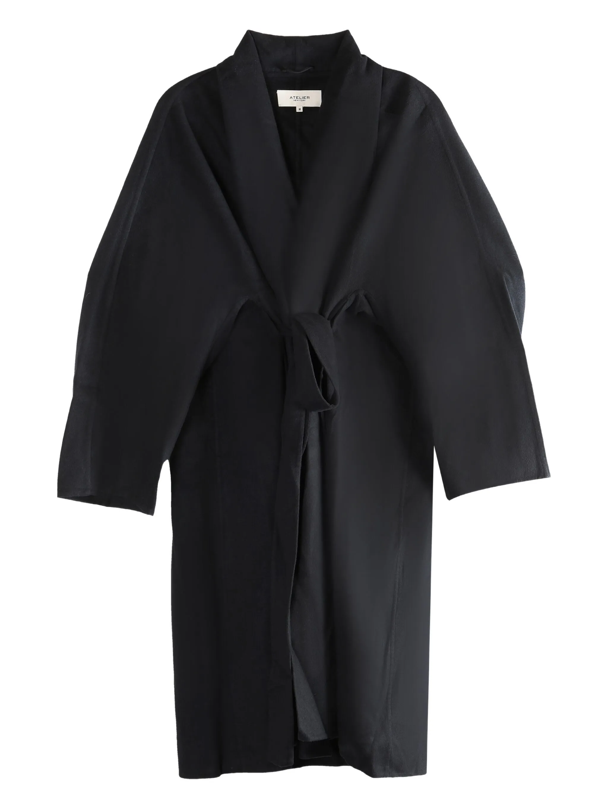 

Пальто с завязками Atelier New York, черный