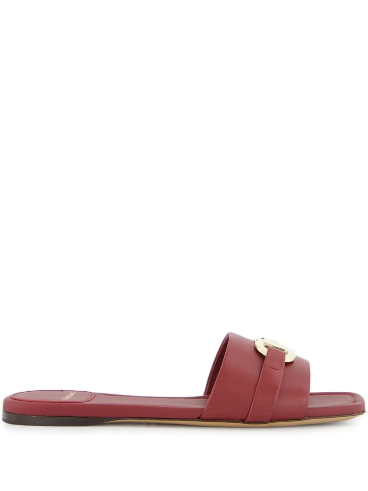 Туфли-слайды Ferragamo Leah, красный