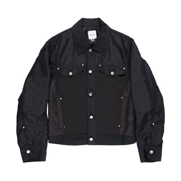 

Куртка Ader Error Regular Fit Trucker Jacket 'Black', черный