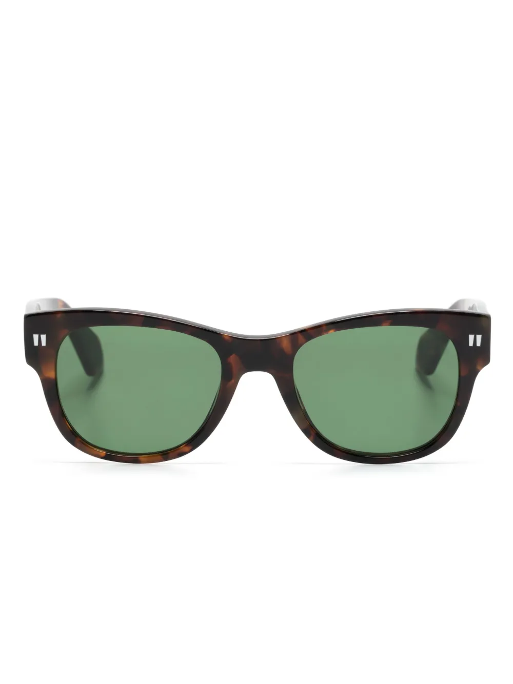 

Солнцезащитные очки Moab в овальной оправе Off-White Eyewear, коричневый