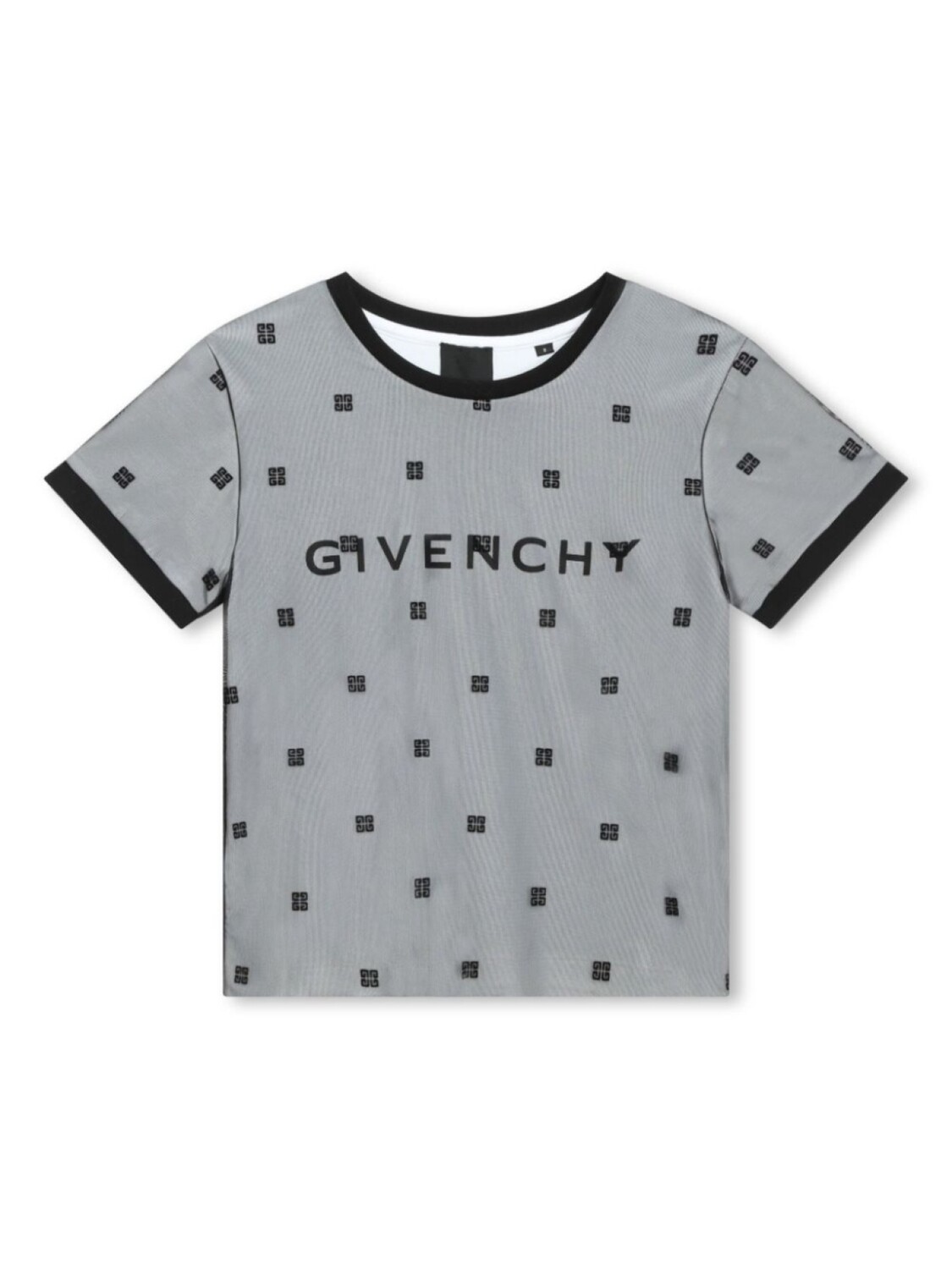 

Givenchy Kids футболка с принтом 4G, черный