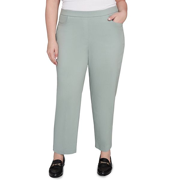 

Брюки Plus size Modern Millennium укороченные Alfred Dunner, Sage