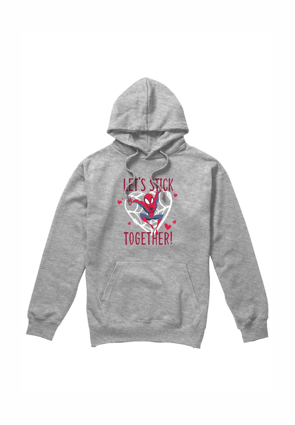 

Толстовка SPIDERMAN VALENTINE S DAY STICK TOGETHER Marvel, серый