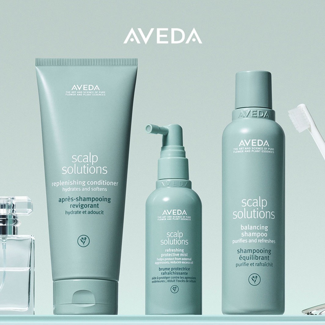 Кондиционер для волос scalp solutions replenishing Aveda, объем 200 мл — фото 2