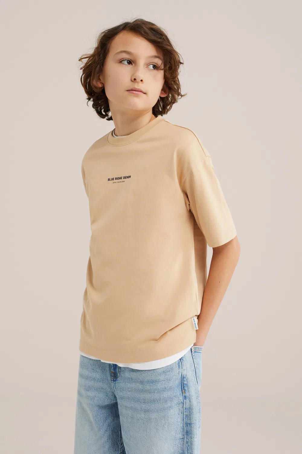 Футболка We Fashion, Camel — фото 3
