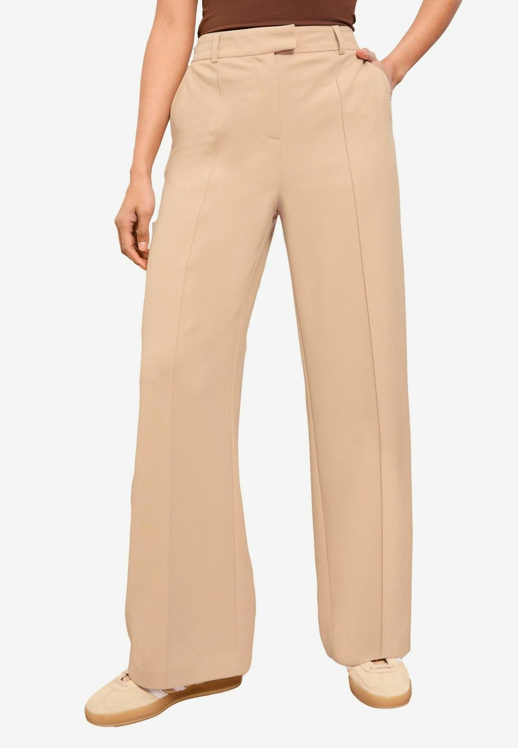

Брюки WIDE LEG ELASTIC WAIST Friends Like These, коричневый