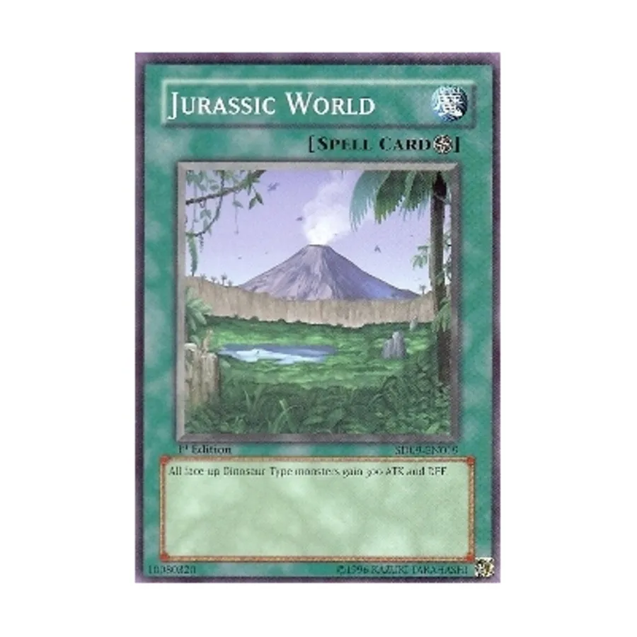 

CCG Мир Юрского периода (Общий), Yu-Gi-Oh - Structure Deck - Dinosaur's Rage - Singles