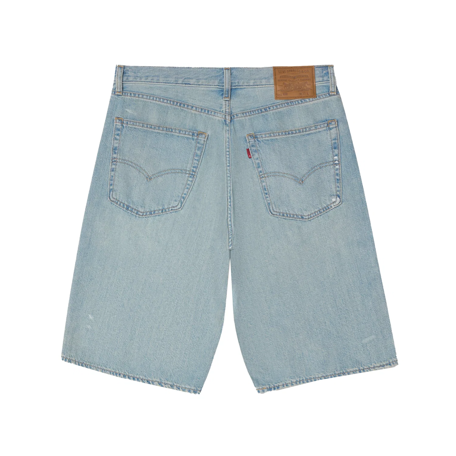 Шорты джинсовые мужские Levis Light Blue — фото 3