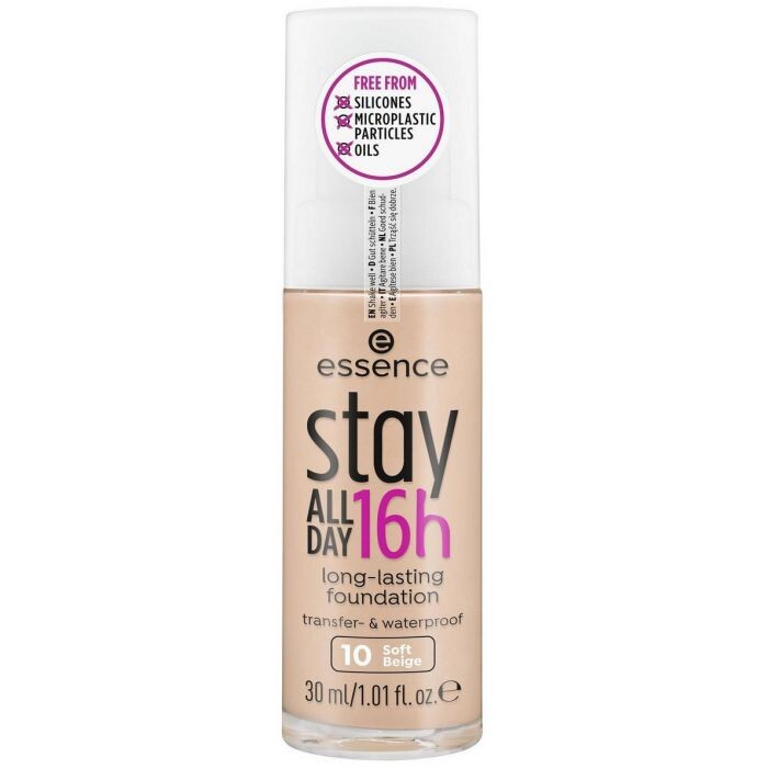 

Тональная основа Stay All Day 16H Make-up Essence, 10 soft beige