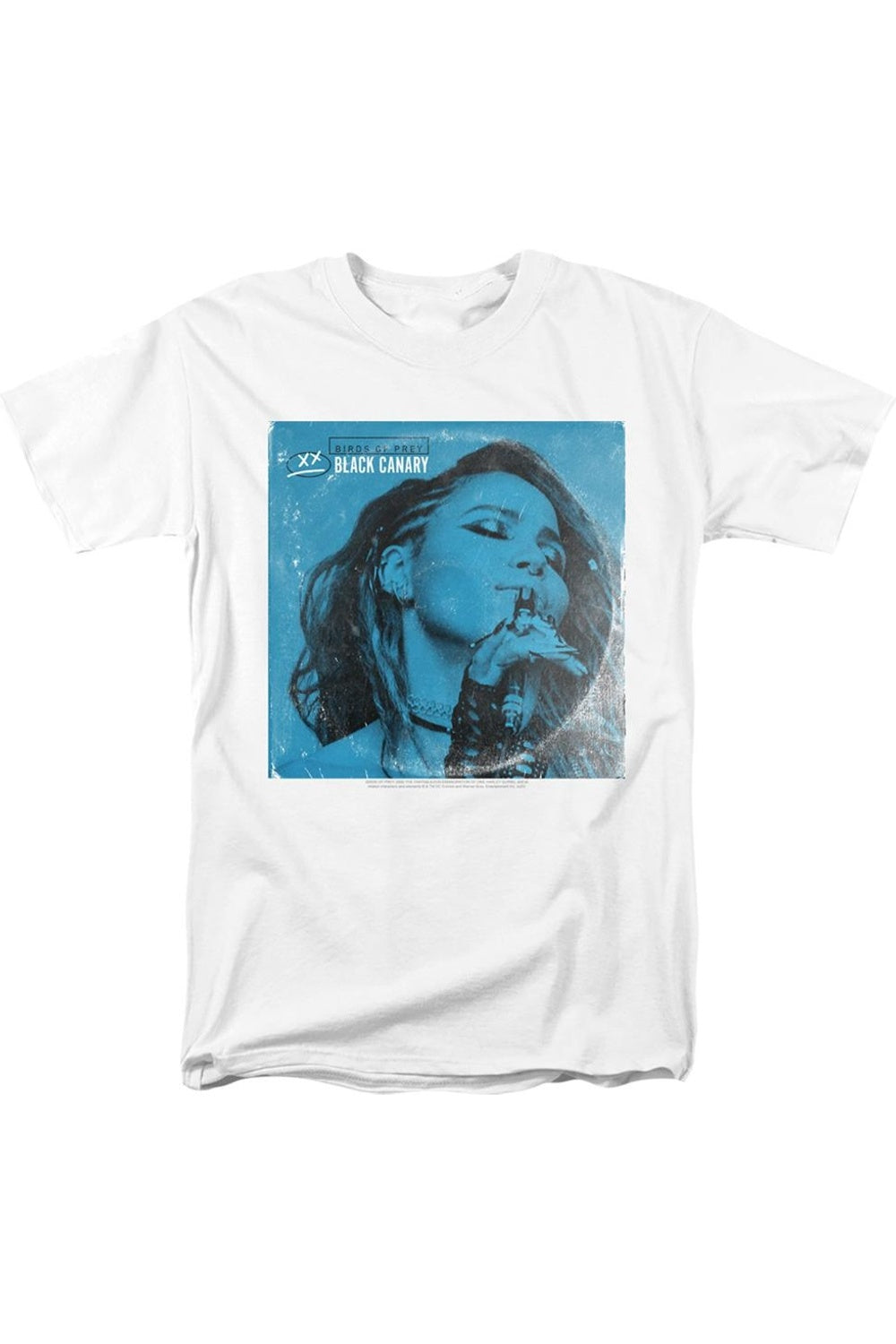 

Футболка с коротким рукавом для взрослых Birds Of Prey Blue Canary Gildan, белый