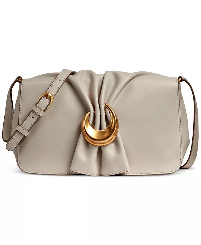 

Кожаная сумка-кроссбоди Basin Donna Karan New York, коричневый/бежевый