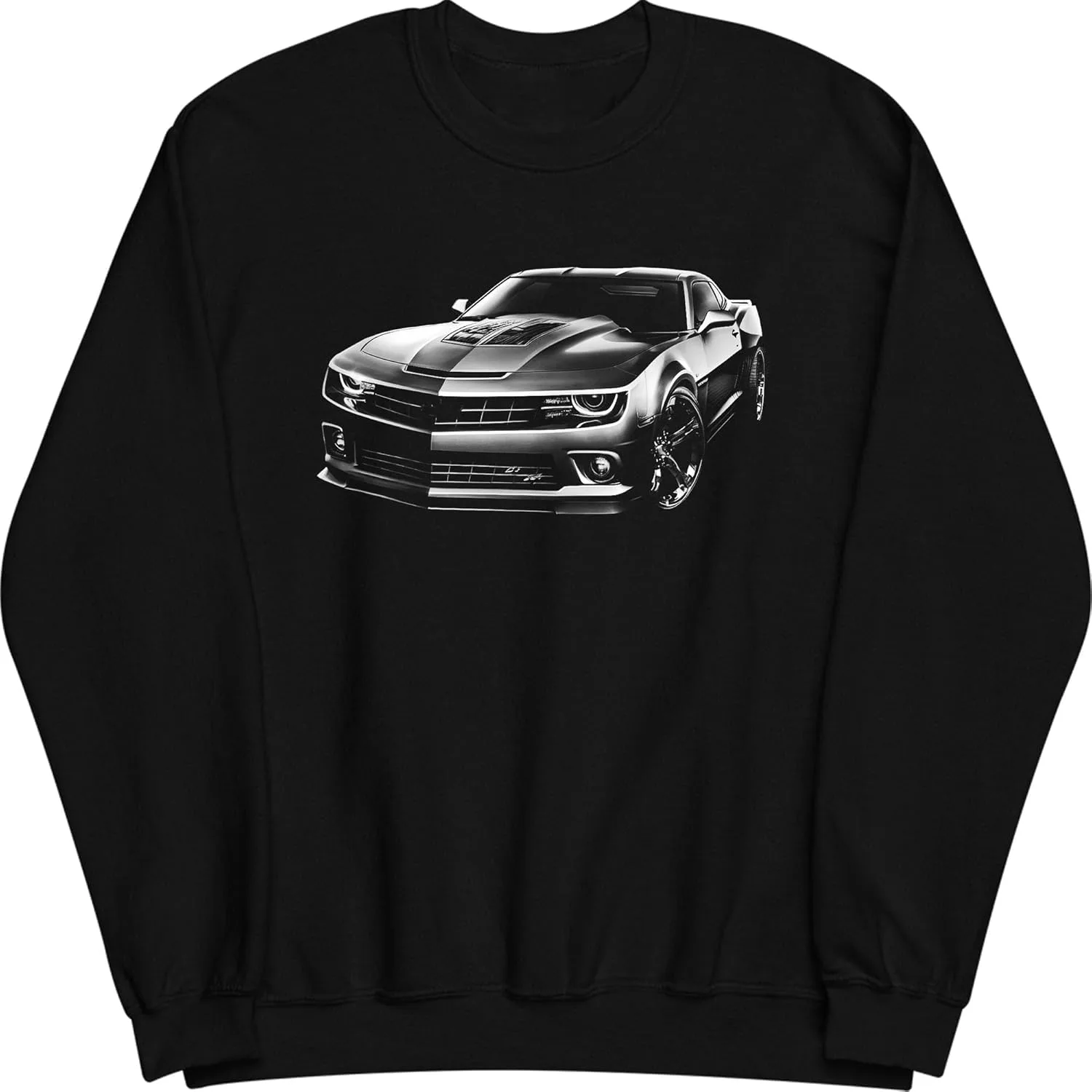 Свитшот Camaro Silver 2014 — стиль Modern American Muscle