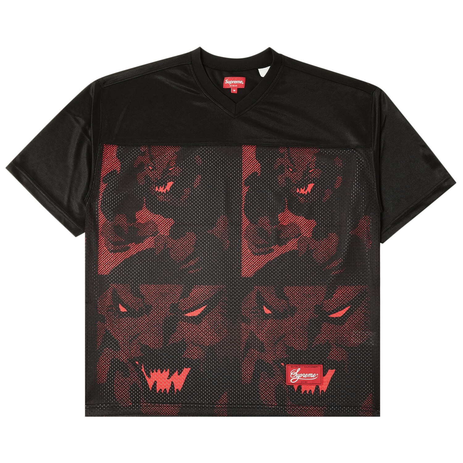 

Футбольная майка Supreme Ronin, черная